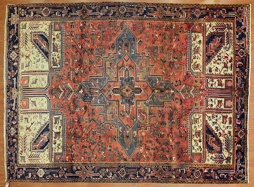 Persian Herez rug, approx. 8.1 x 11.1
