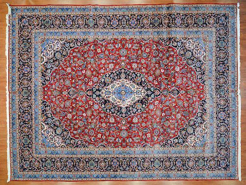 Fine Keshan carpet, approx. 10.2 x 13.3