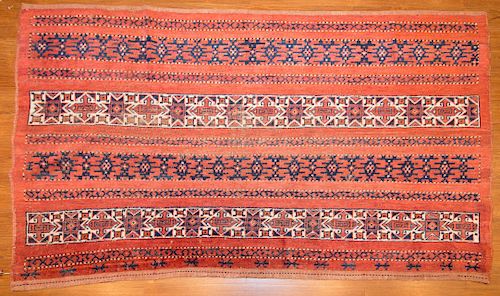 Antique Ersari rug, approx. 4 x 6.5