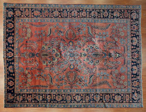 Antique Sarouk rug, approx. 8.3 x 11.2