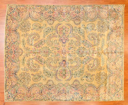 Antique Kerman rug, approx. 7.7 x 9.6