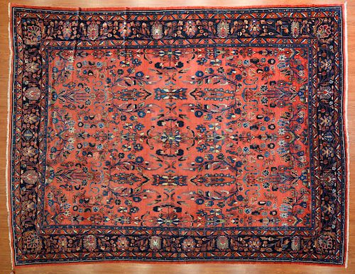 Antique Lilehan carpet, approx. 10.3 x 13.4