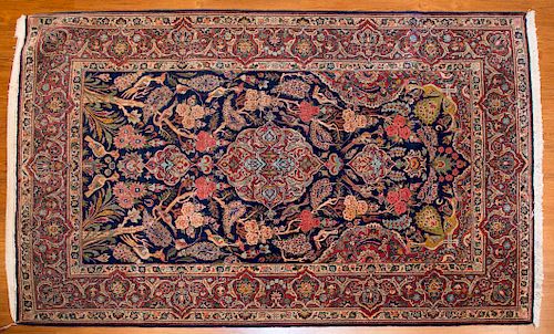 Antique Keshan prayer rug, approx. 4.5 x 6.9