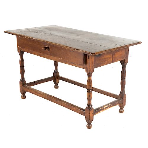American pine and maple tavern table
