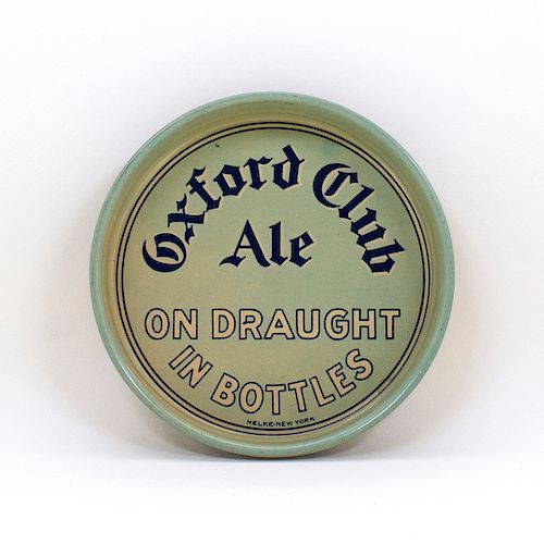 Oxford Club Ale Springfield MA Tip Tray