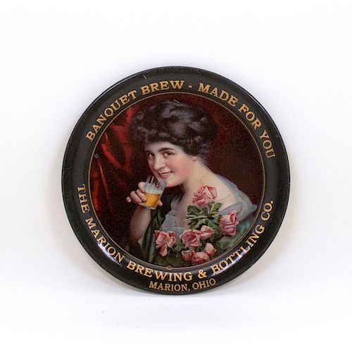 Marion Brewing Toasting Brunette Tip Tray