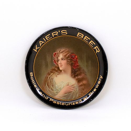 Kaiers Beer Blue Dress Drip Tray