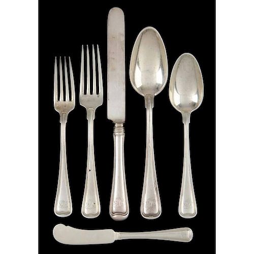 Gorham "Old French" Sterling Silver Flatware Service