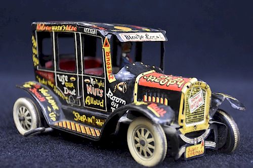 Louis Marx Old Jalopy Toy Tin Windup Car
