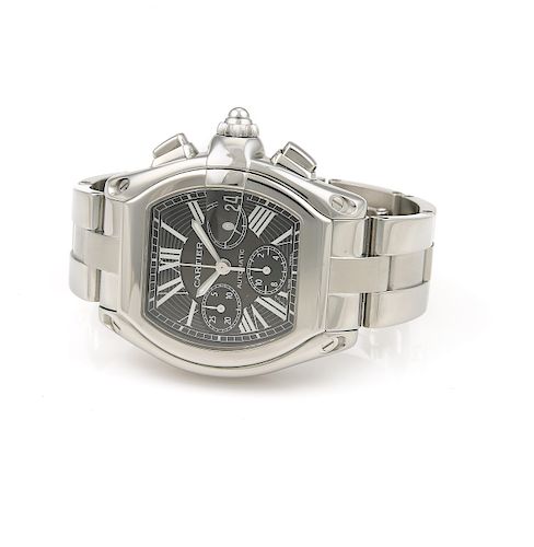 Cartier Stainless Steel Roadster Chronograph XL
