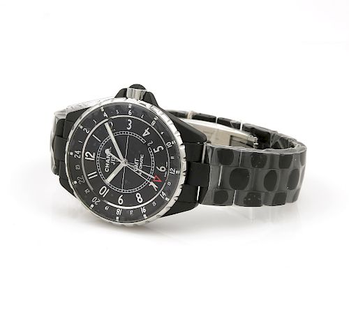 Chanel J12 GMT Black Matte 41MM Watch