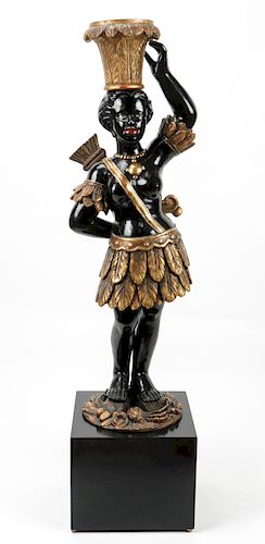 Antique Venetian Blackamoor Figure