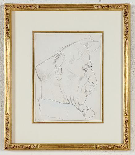 Joseph Stella (1877-1946) Drawing