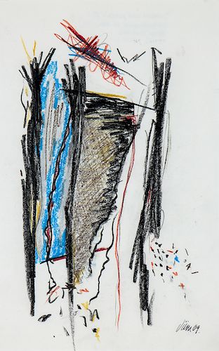 Ricardo Viera (b. 1945) Catalan Series Drawing X