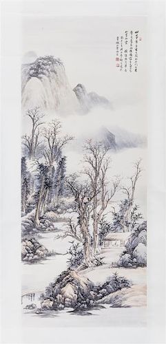 After Qi Kun, (1901-1944), Mountainous Landscape