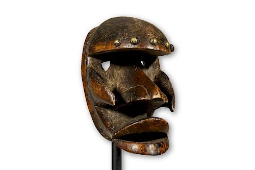 Dan Kran Mask from Ivory Coast - 10.5"