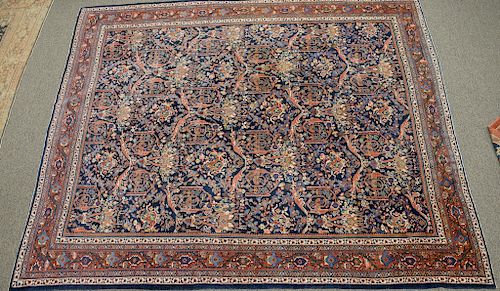 Mahal Oriental carpet. 12' x 14'6"