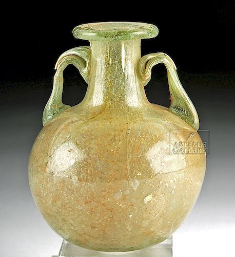 Roman Glass Aryballos