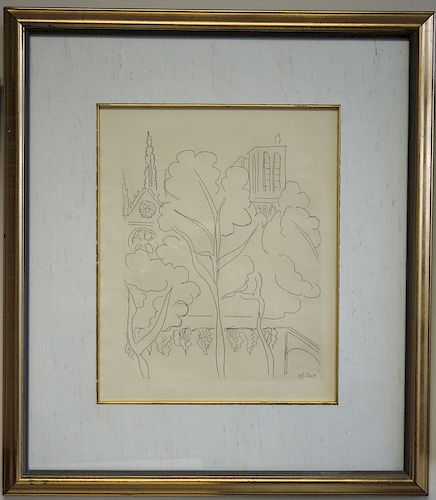 Matisse,   Henri,   French 1869-1954,"La Cite, Notre Dame",