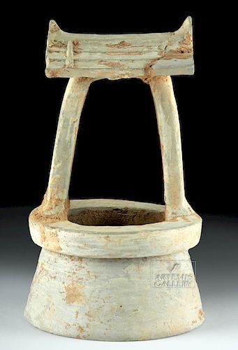 Chinese Han Dynasty Glazed Pottery Well