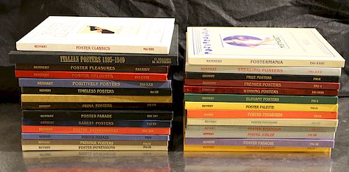 COLLECTION OF 27 AUCTION CATALOGS REFERENCE BOOKS