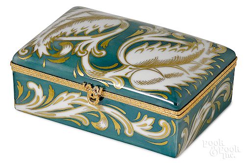 Tiffany & Co. Private Stock porcelain box
