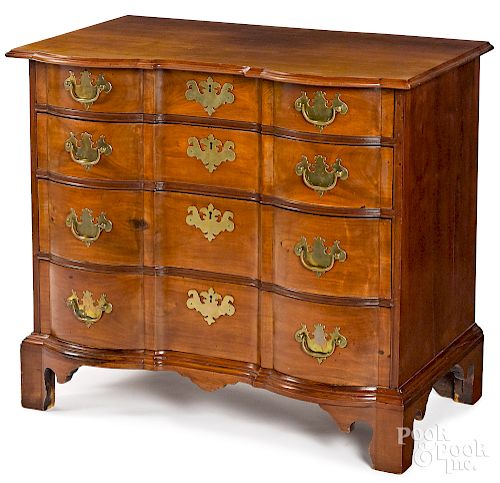 Massachusetts Chippendale chest of drawers