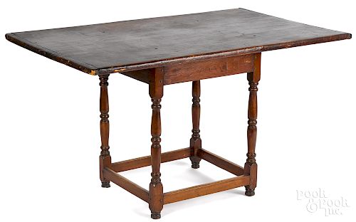 New England pine and birch tavern table