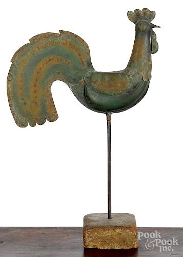 French rooster weathervane