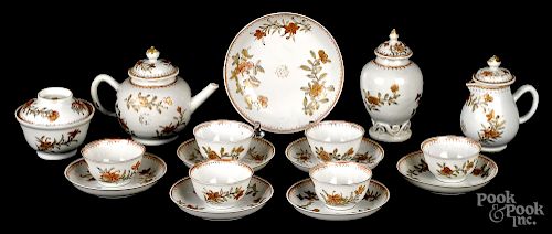 Miniature Chinese export porcelain tea service