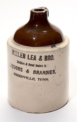 Miller Lea and Bros.-Distillers and Retail Dealers Liquors and Brandies, Greenville Tennessee 