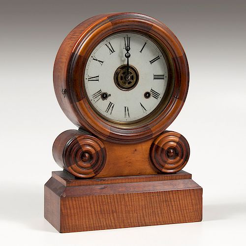 <i>E. Ingraham</i> Grecian Mantel Clock