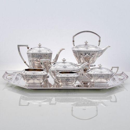 <i>Black, Starr & Frost</i> Sterling Tea and Coffee Service