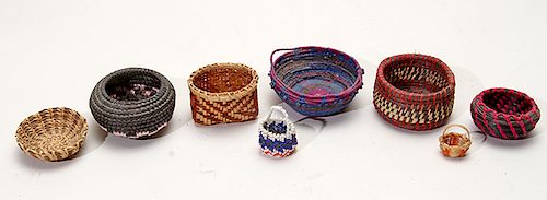 Miniature Indian Baskets