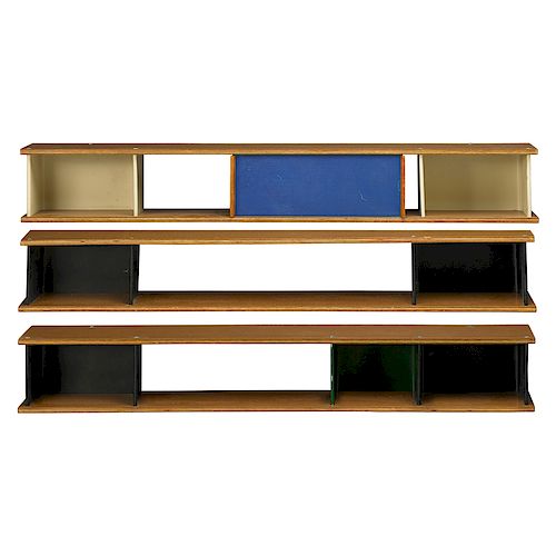 STYLE OF CHARLOTTE PERRIAND Three shelves
