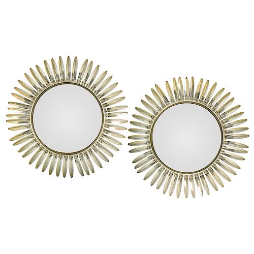 FRENCH Pair of mirrors