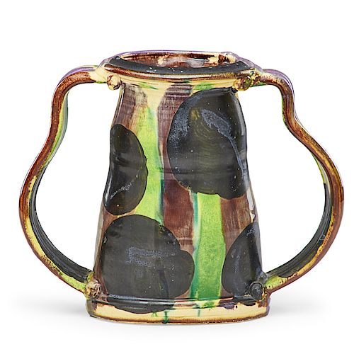 BETTY WOODMAN Two-handled vase