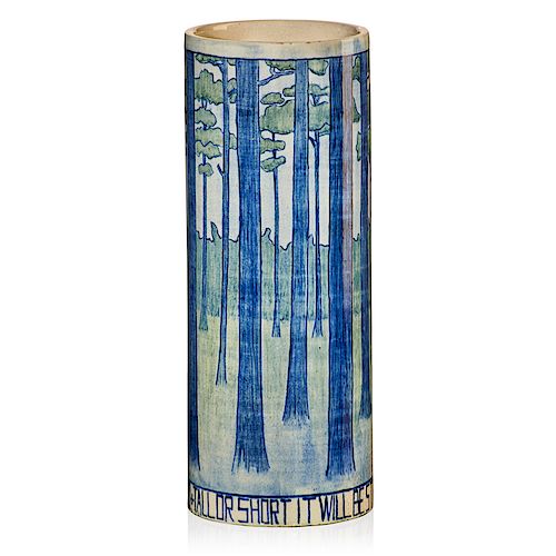 NEWCOMB COLLEGE Tall early vase