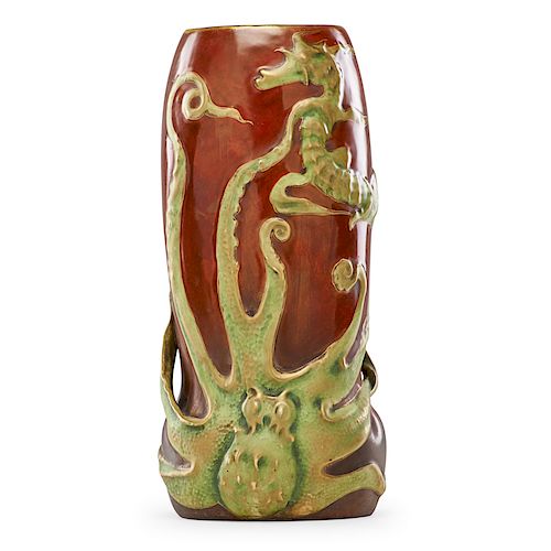 EDUARD STELLMACHER; RSTK Vase with octopus