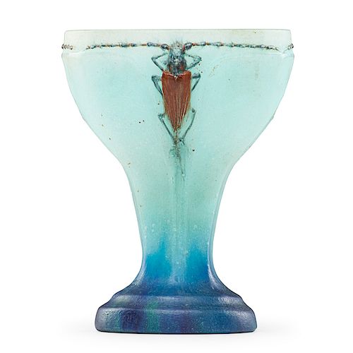 AMALRIC WALTER Fine chalice with beetles