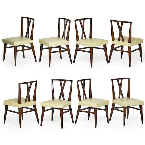 TOMMI PARZINGER; CHARAK Set of dining chairs