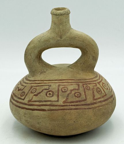 Moche I Bottle, Peru, ca. 50 BC - 100 AD
