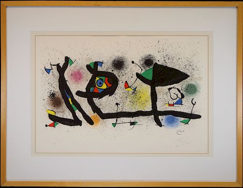 Joan Miro (SPANISH, 1893-1983)