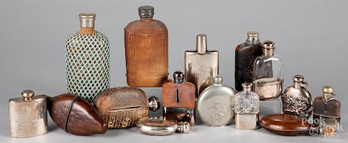 Collection of flasks