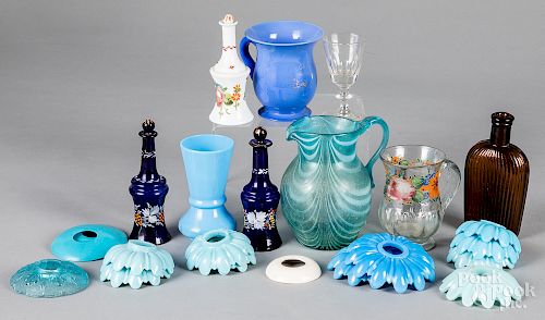 Miscellaneous group of glass