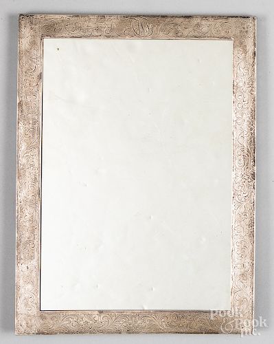 Dominick and Haff sterling silver picture frame