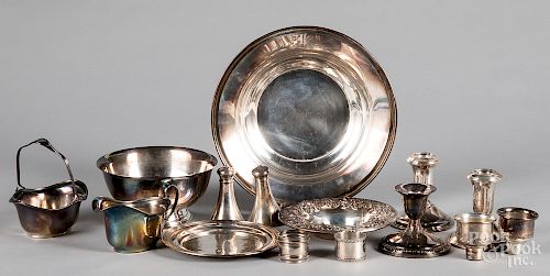 Group of sterling silver, etc.