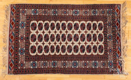 Semi-antique Bohkara style carpet