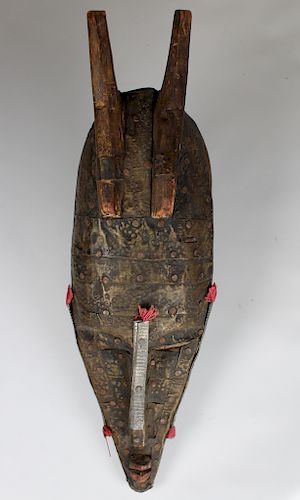 (2) African Masks, 20th C
