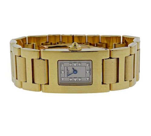 Chaumet 18K Gold Diamond Lady&#39;s Quartz Watch